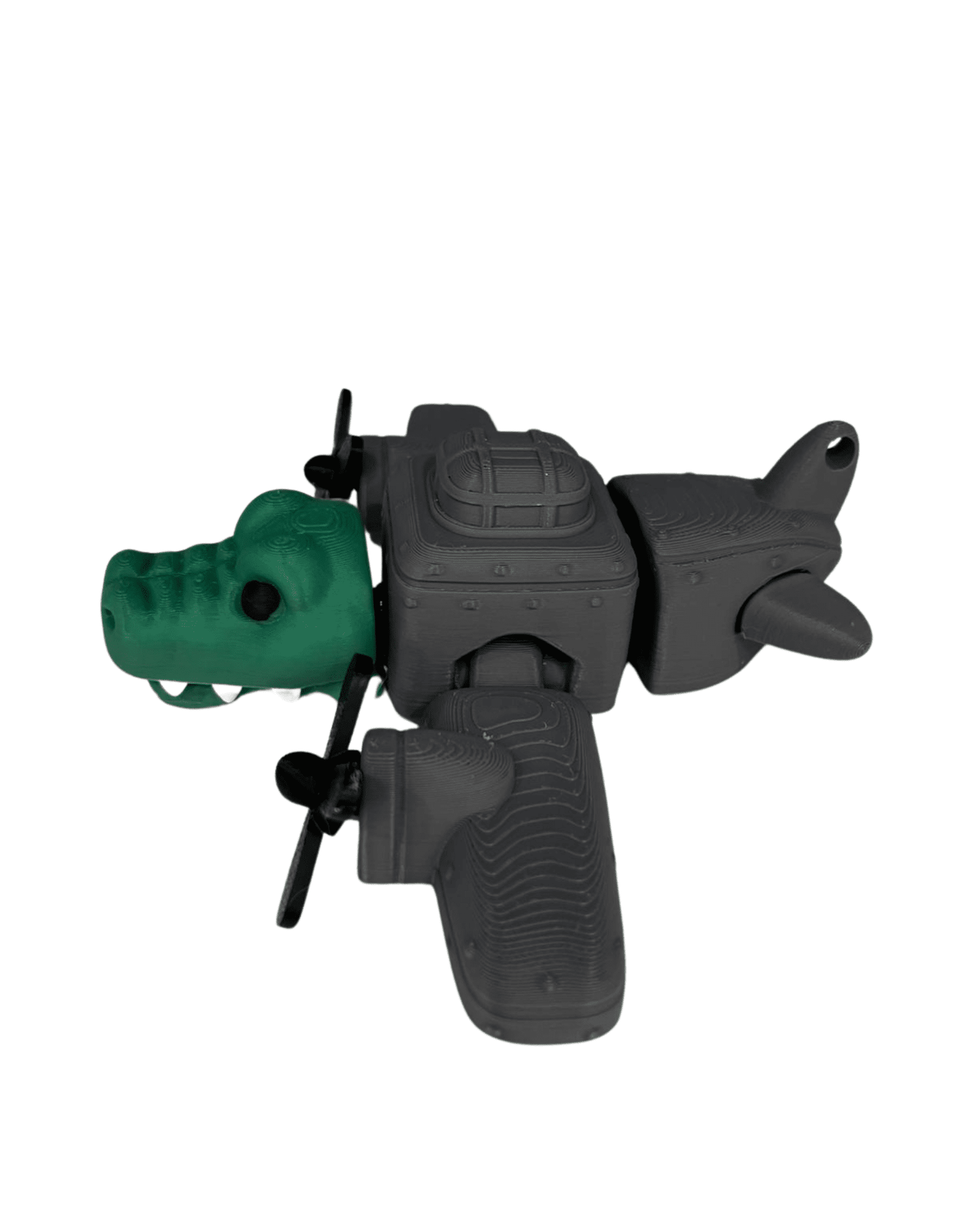 Bombardino Cocodrilo figura articulada Brainrot - 2