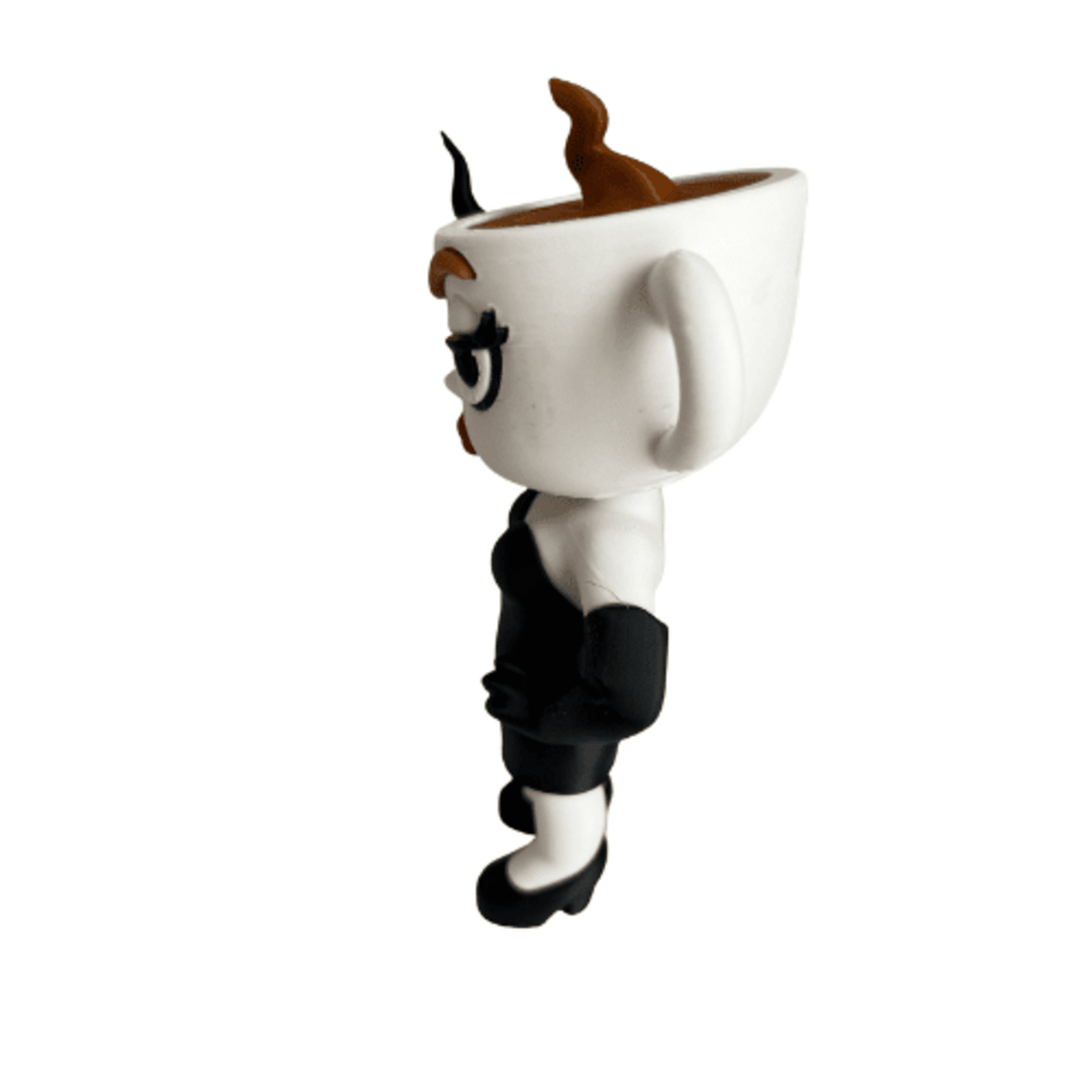 Figura Espressona Signora Brainrot – Diseño Articulado 14x9x6 cm - 4