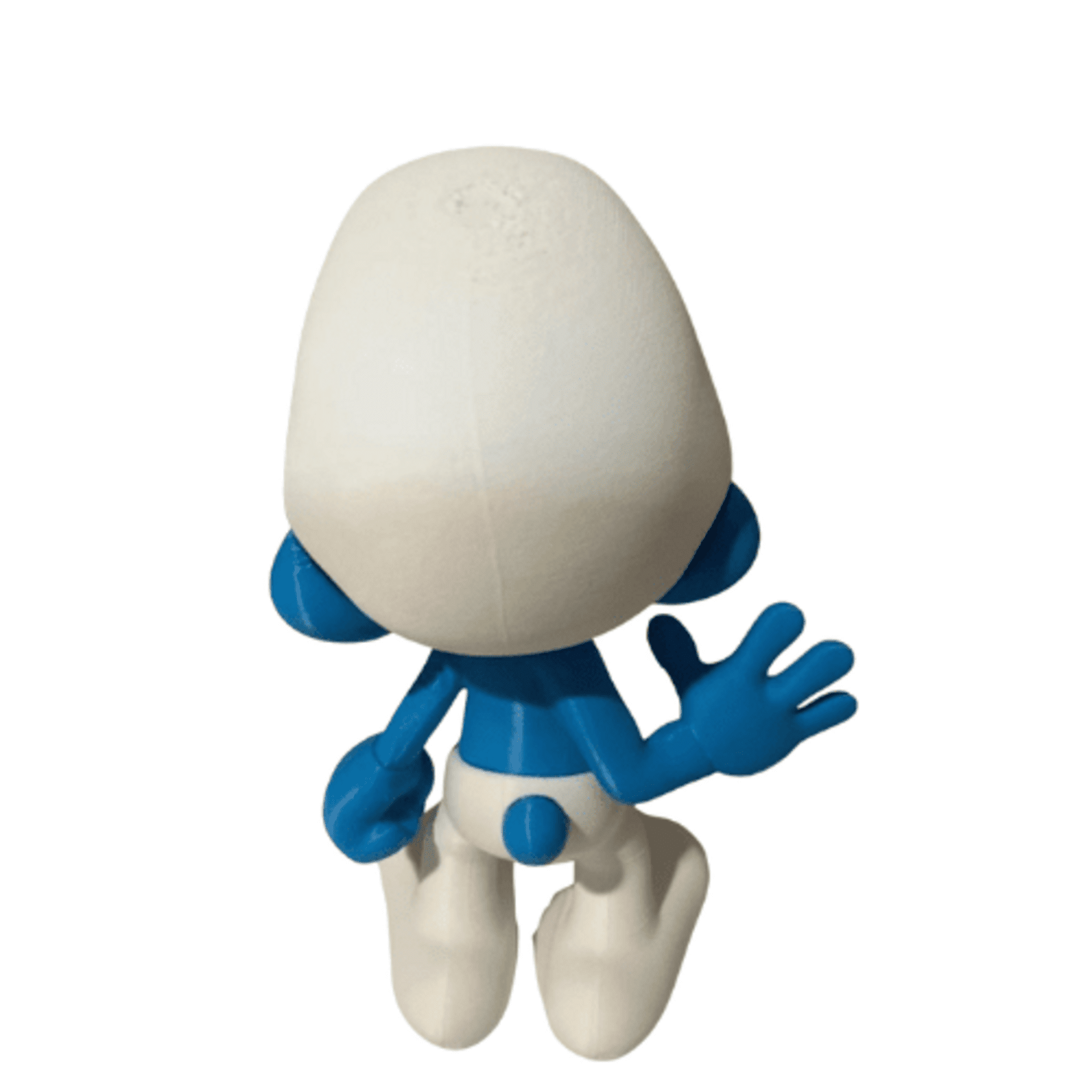 Figura Pitufo Clásico de 20 cm – Figura Nostálgica - 4