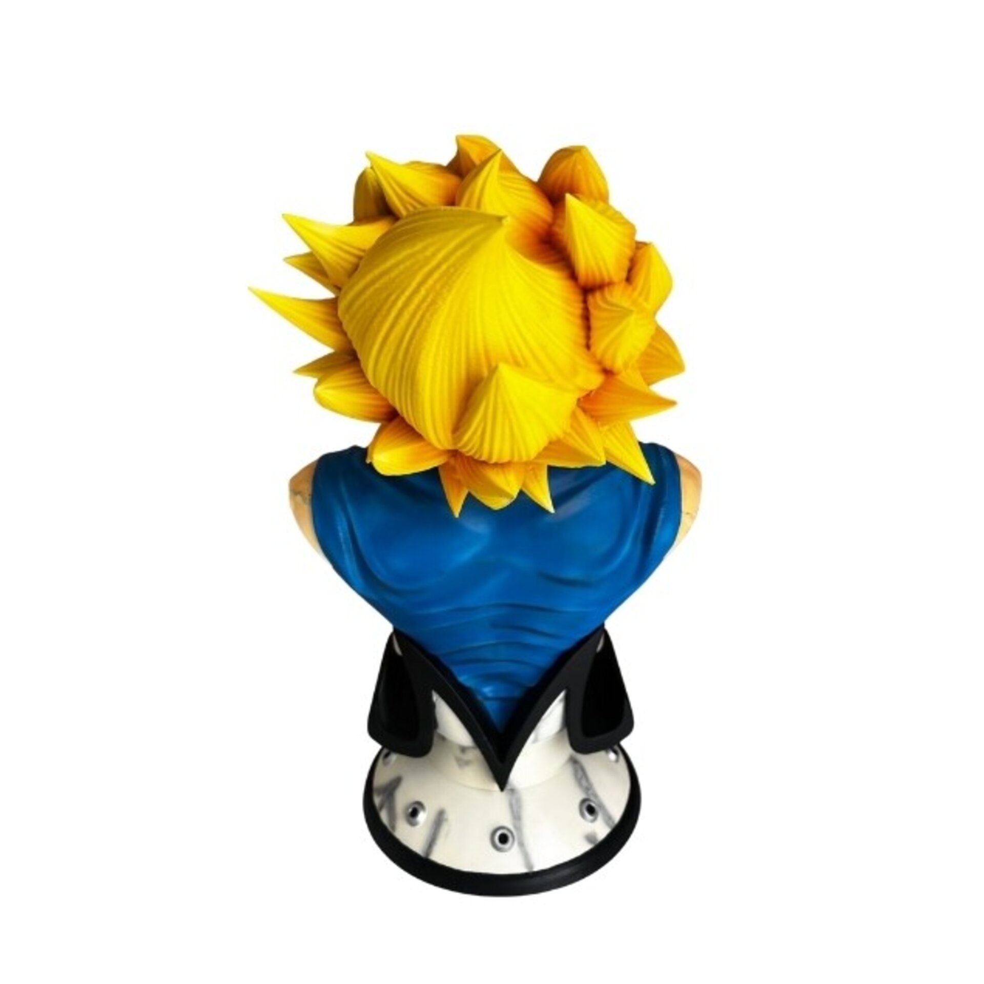 Busto de Majin Vegeta de 42x25x18 cm Pintado a Mano Edición Artesanal - 4