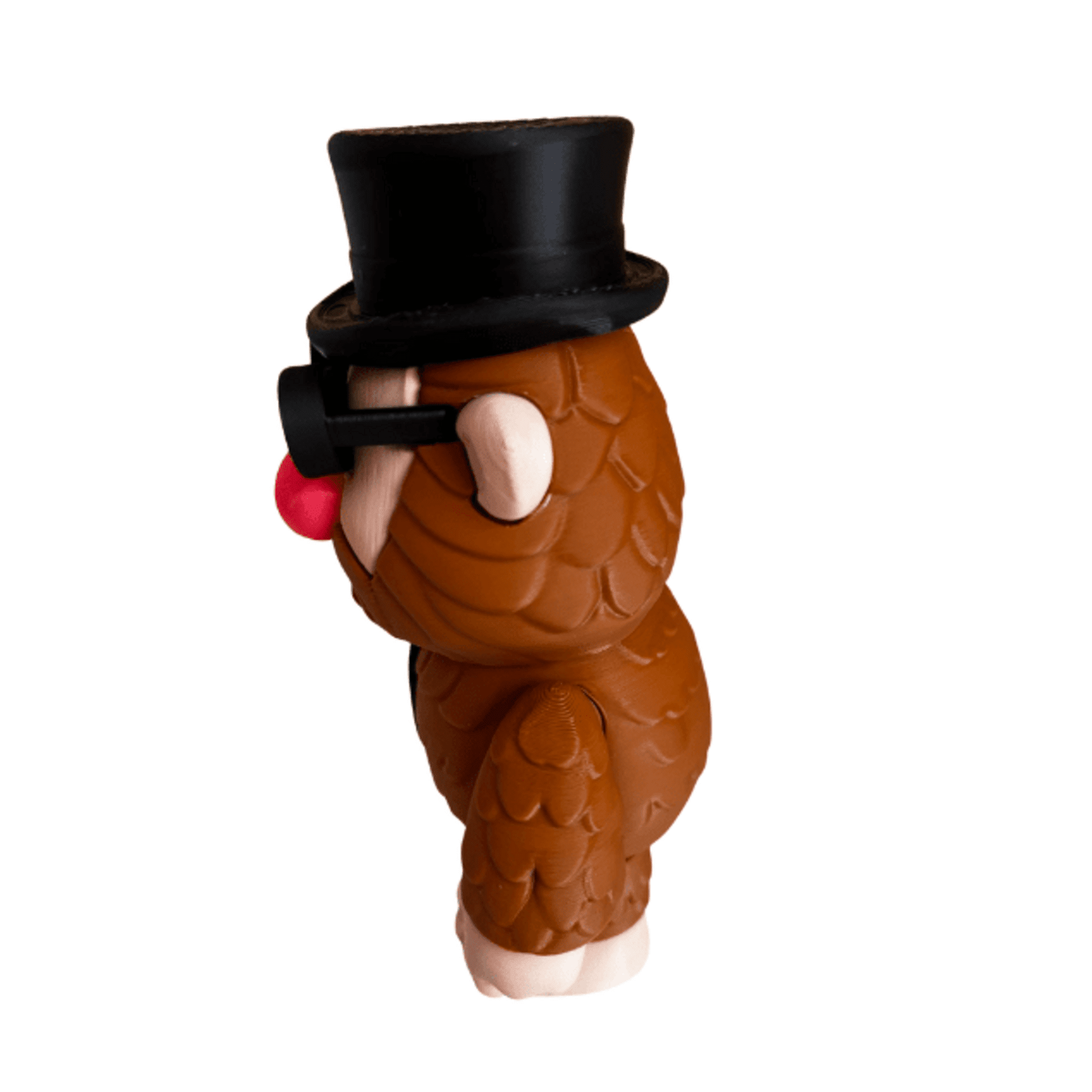Figura Mateo Brainrot – Figura Viral 14x5x9 cm Fabricada en PLA– Decoración Meme - 4