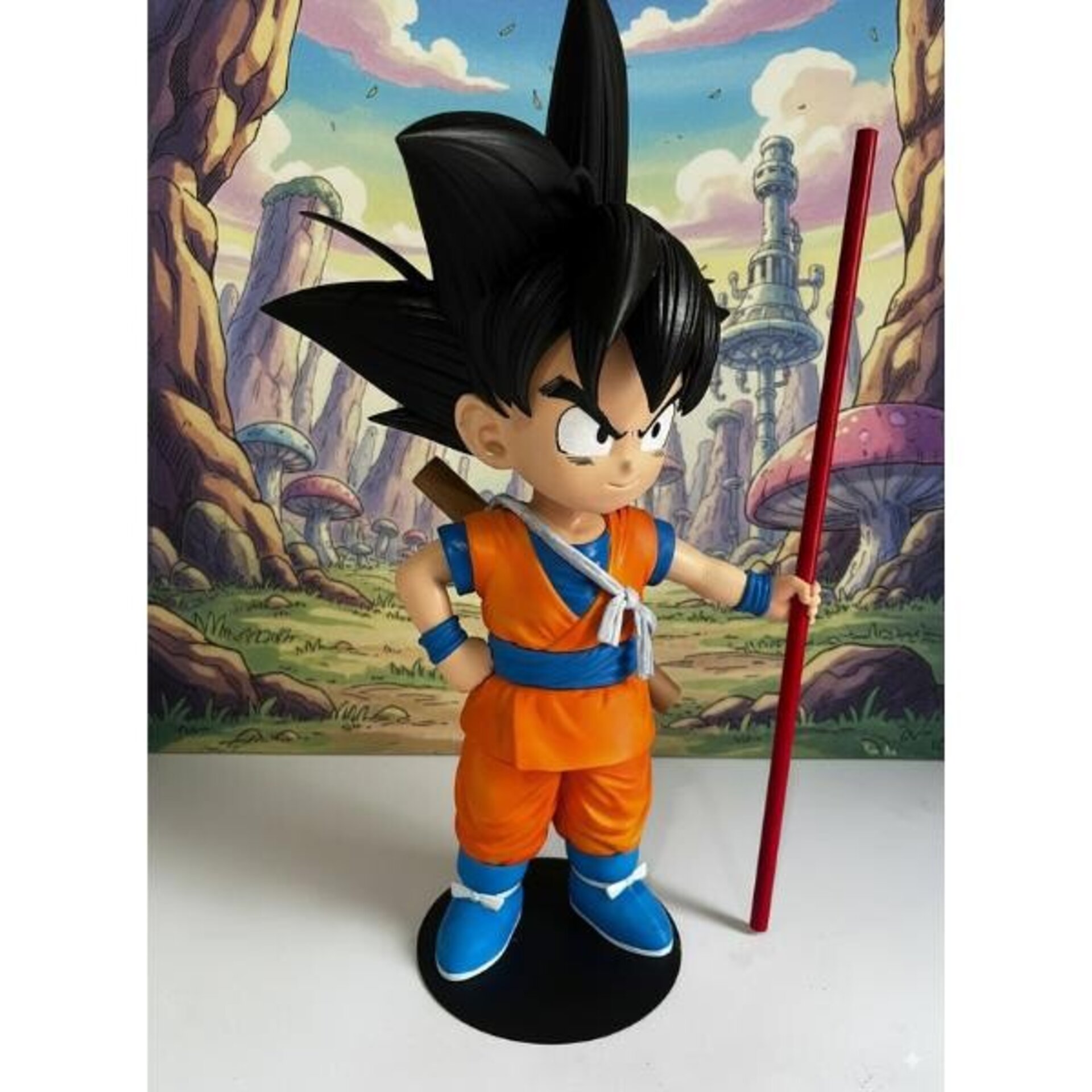 Figura Goku Dragon Ball Daima 46 cm – Coleccionable Detallado de Gran Tamaño - 3