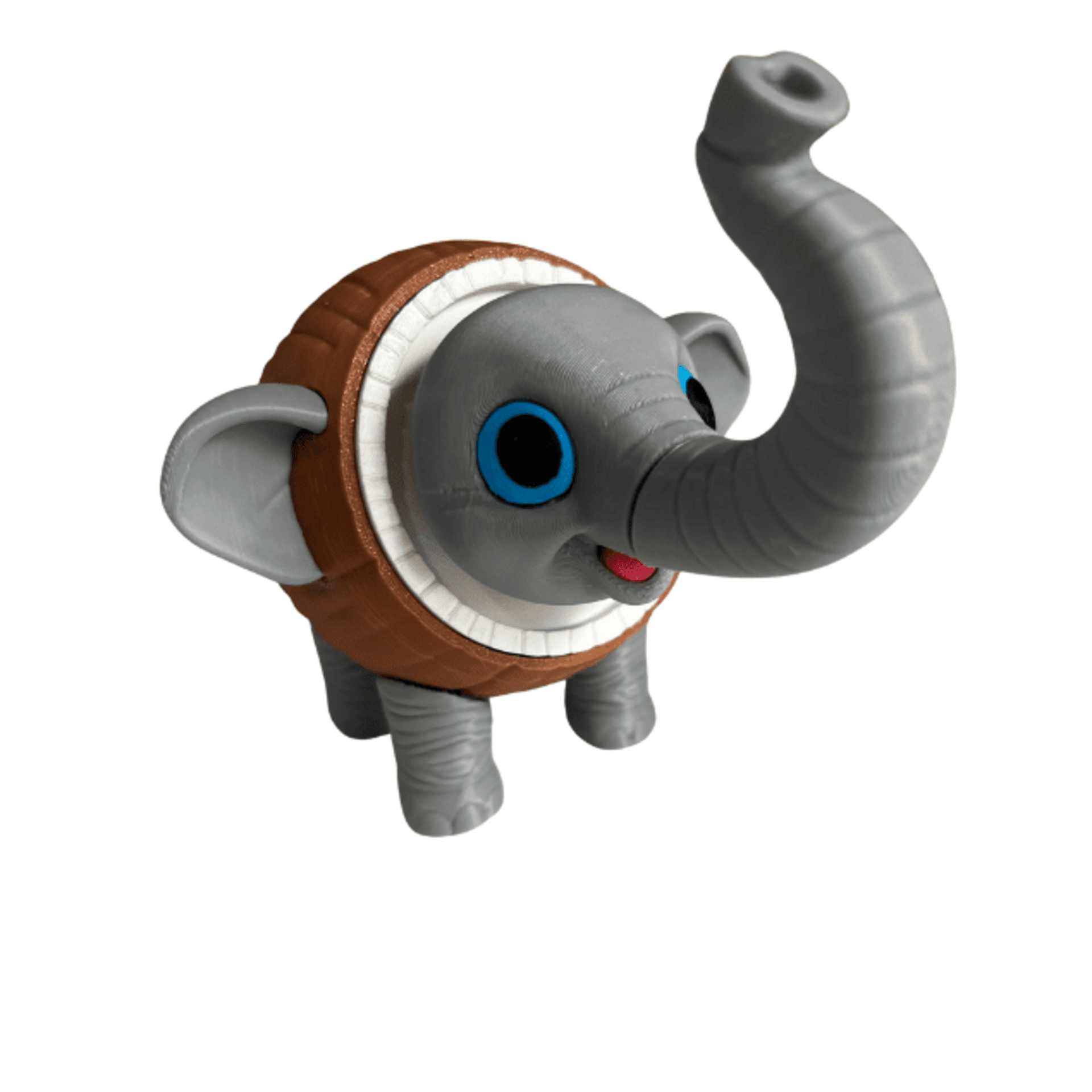 🐘🌀 Figura Articulada Cocofanto (Elefanto) – Edición Brainrot Viral Directamen - 4