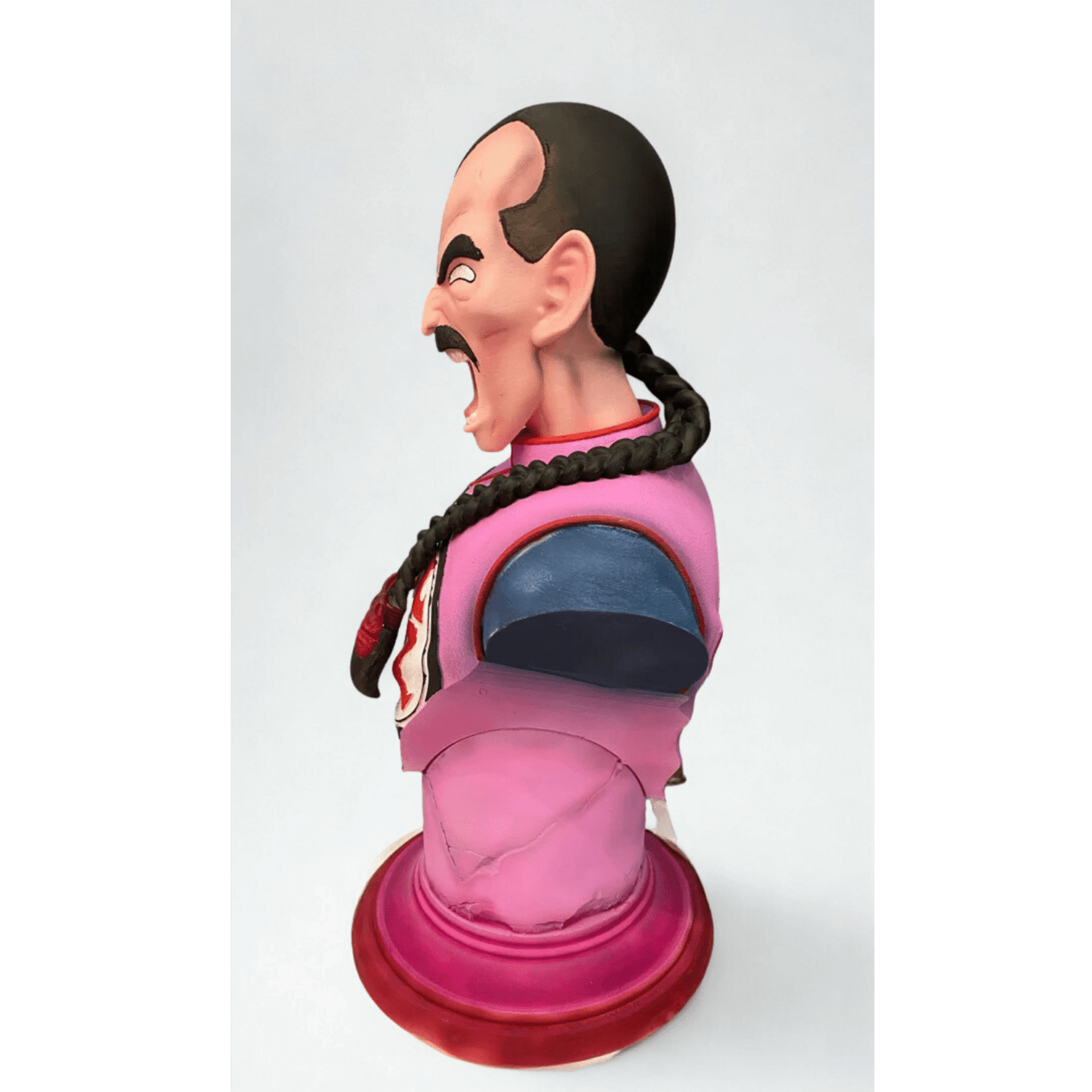 Busto Tao Pai Pai Dragon Ball – Escultura 3D de 48 cm Pintado a Mano para Fans - 4