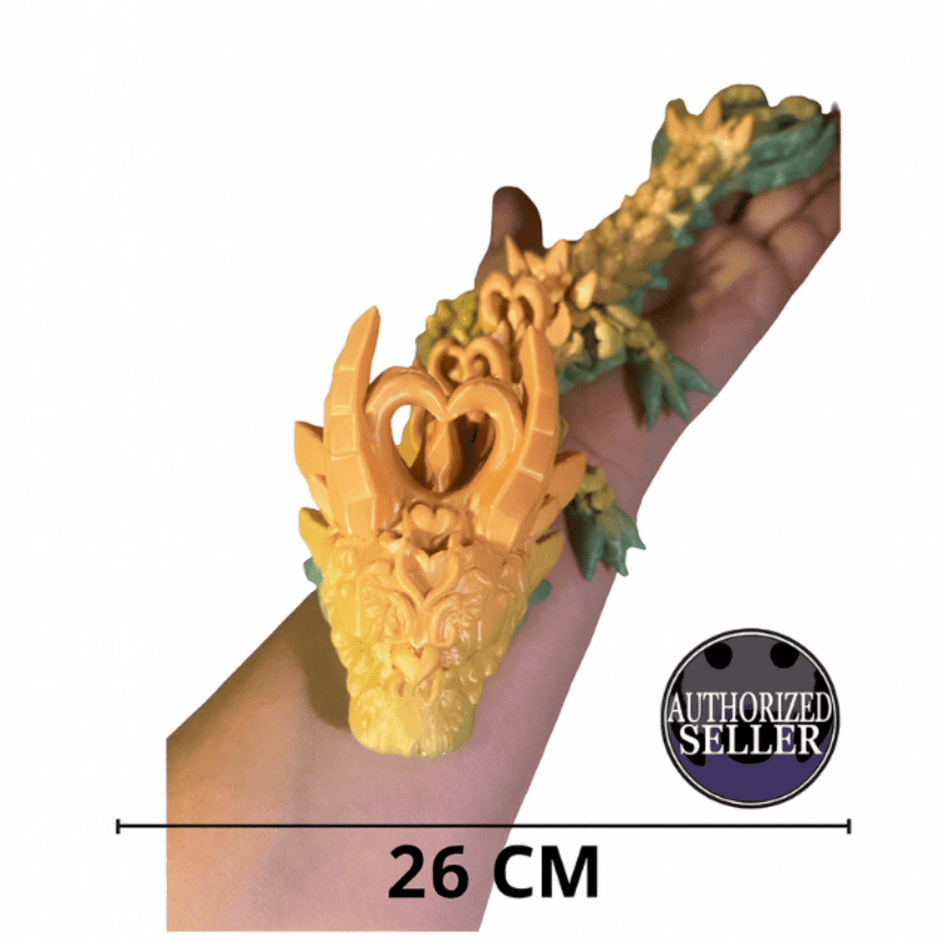 Dragón Articulado 3D – Figura Decorativa Multicolor – Impresión 3D Juguete - 3