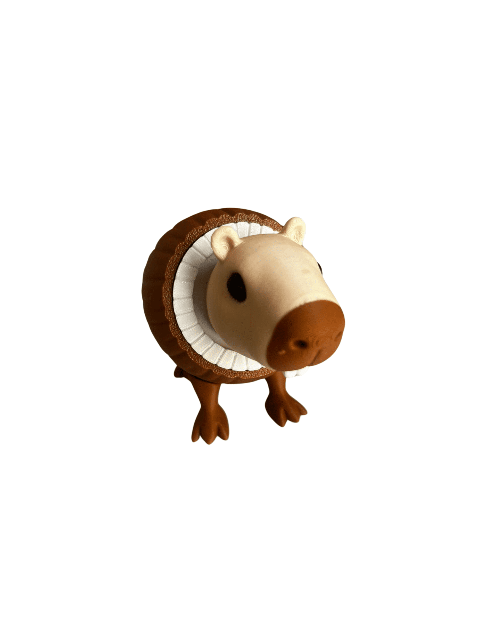Figura Capibara Luliloli humor Brainrot articulada - 3