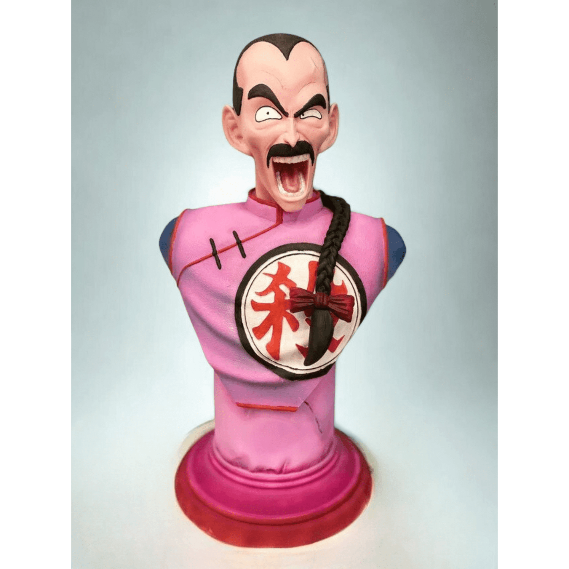 Busto Tao Pai Pai Dragon Ball – Escultura 3D de 48 cm Pintado a Mano para Fans - 2