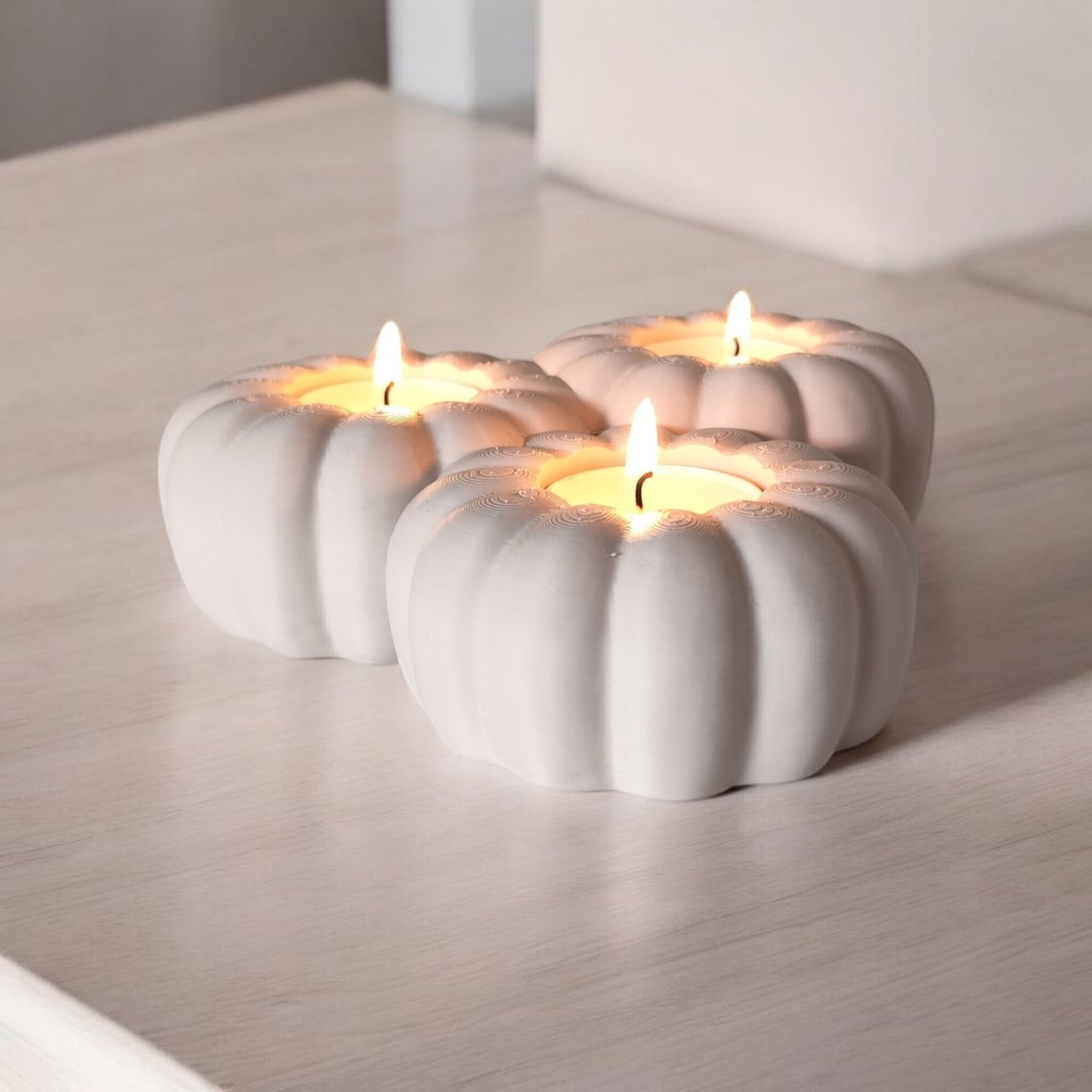Calabaza 3D – Diseño Elegante y Sostenible en PLA Biodegradable - 4