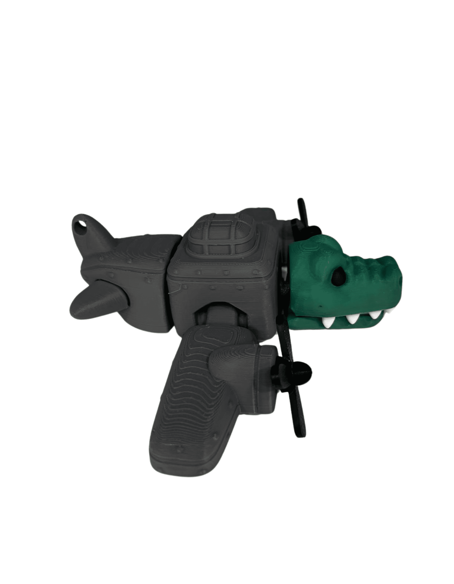 Bombardino Cocodrilo figura articulada Brainrot - 3