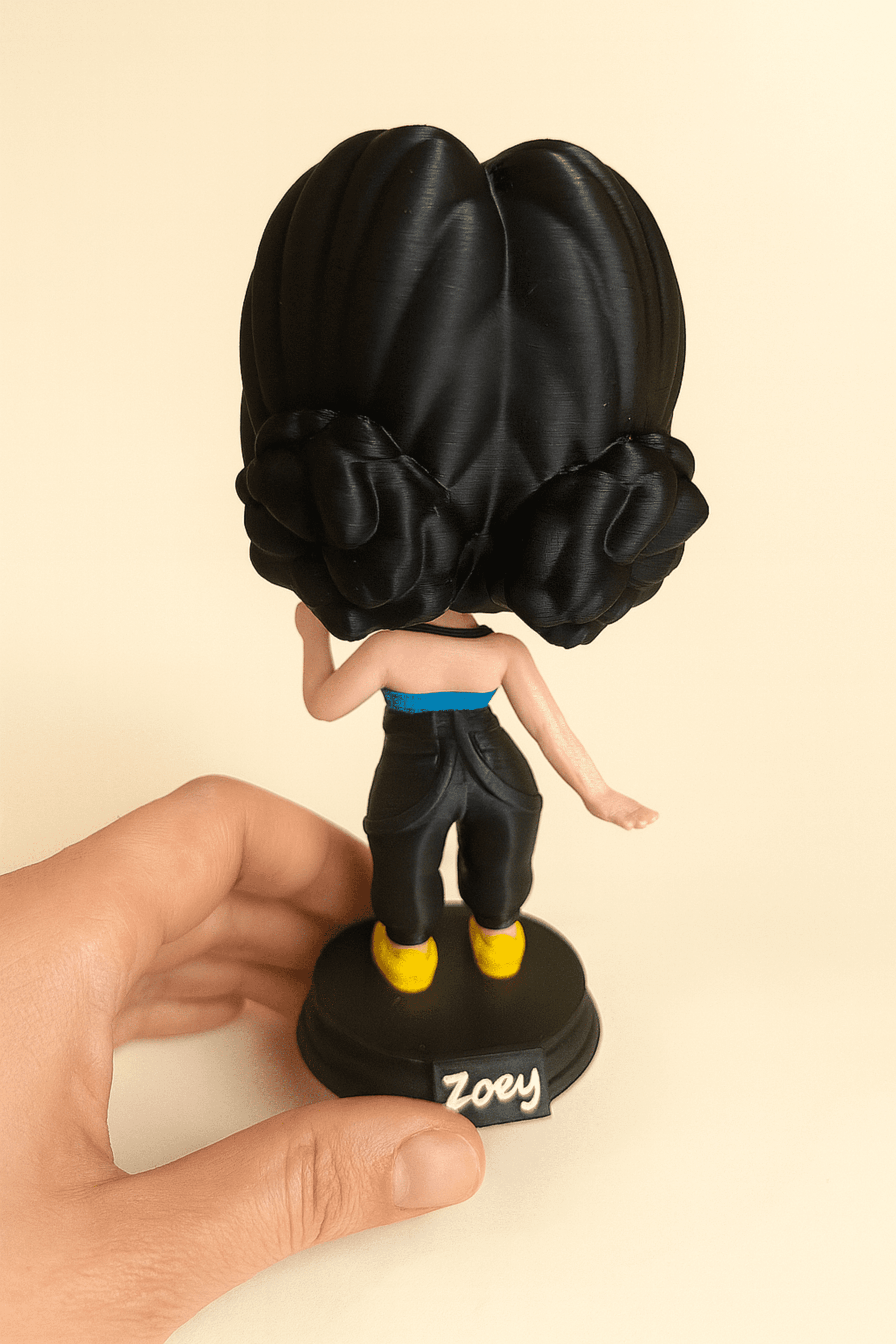 Figura 3D de Zoey – KPOP Demon Hunters | 15 cm | Impresa en PLA Biodegradable - 5