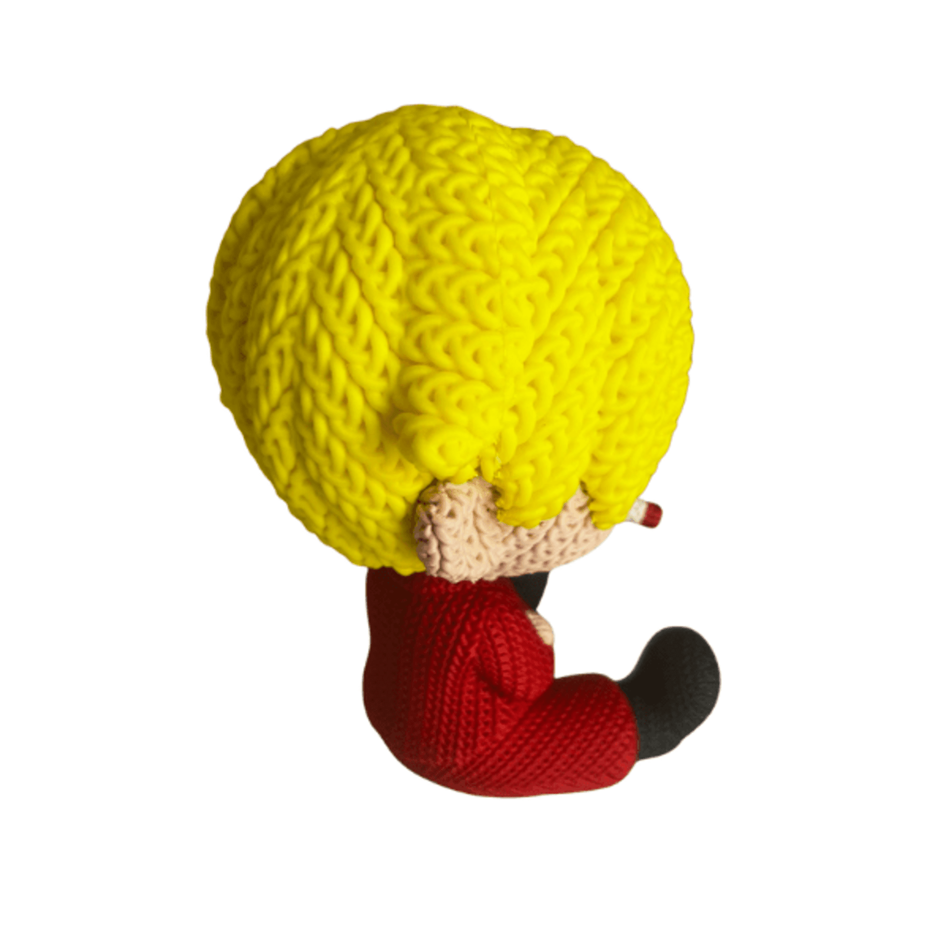 Figura Sanji One Piece estilo crochet – Juguete decorativo anime 16x9x11 cm - 2