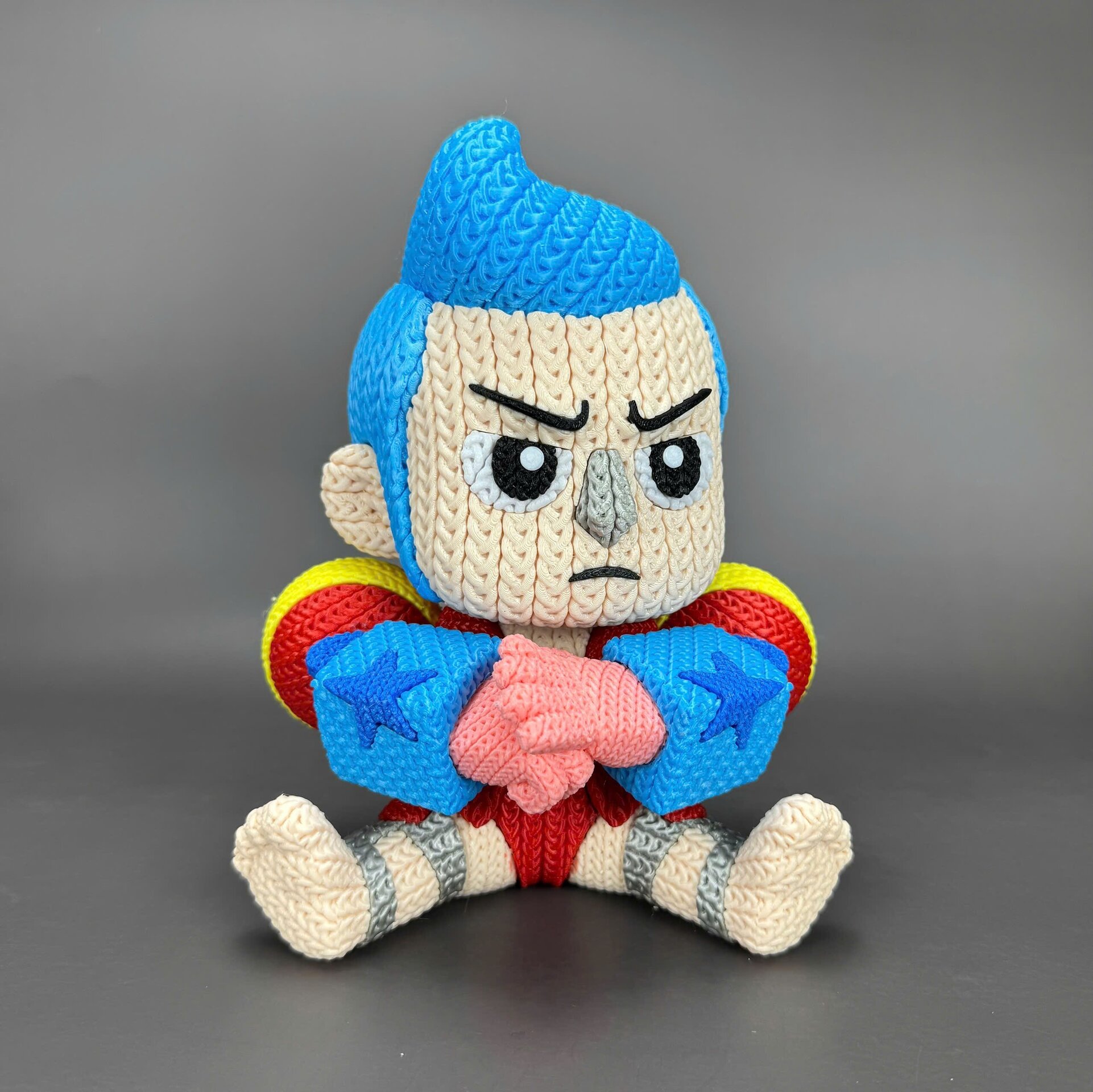 Franky One Piece – Figura 3D estilo crochet | Coleccionable de anime - 3