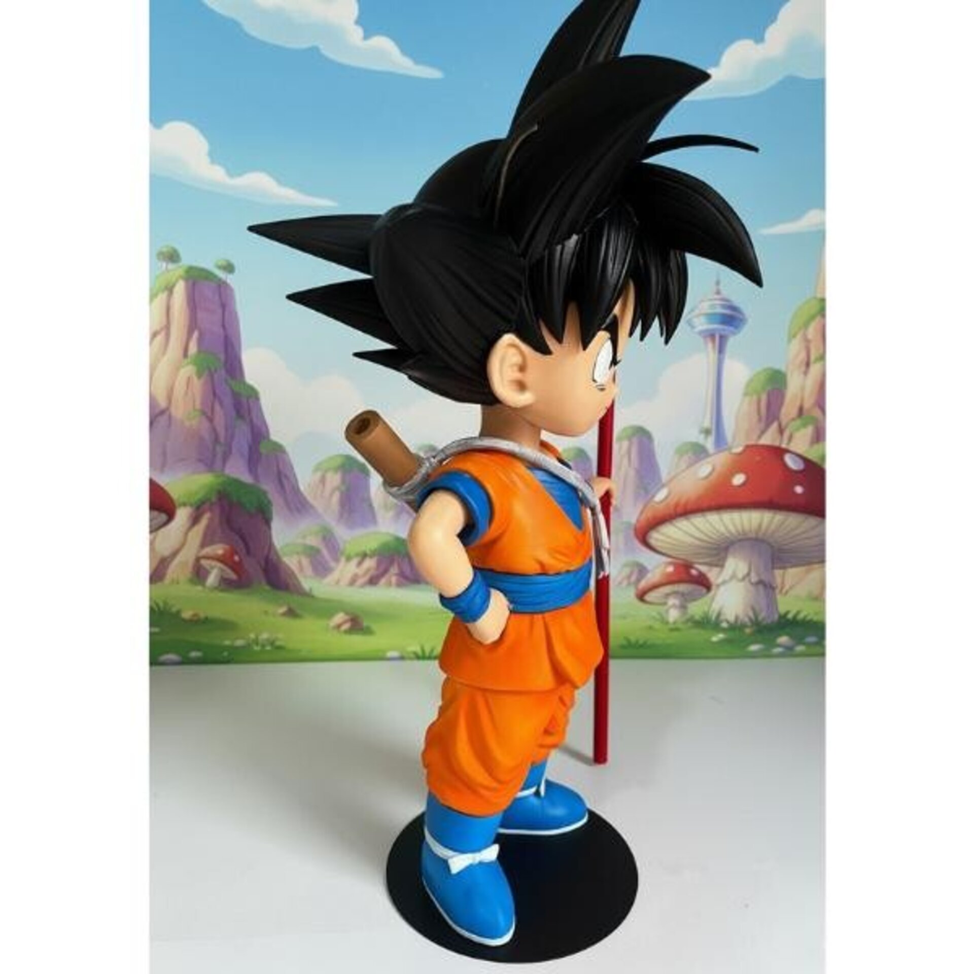 Figura Goku Dragon Ball Daima 46 cm – Coleccionable Detallado de Gran Tamaño - 4