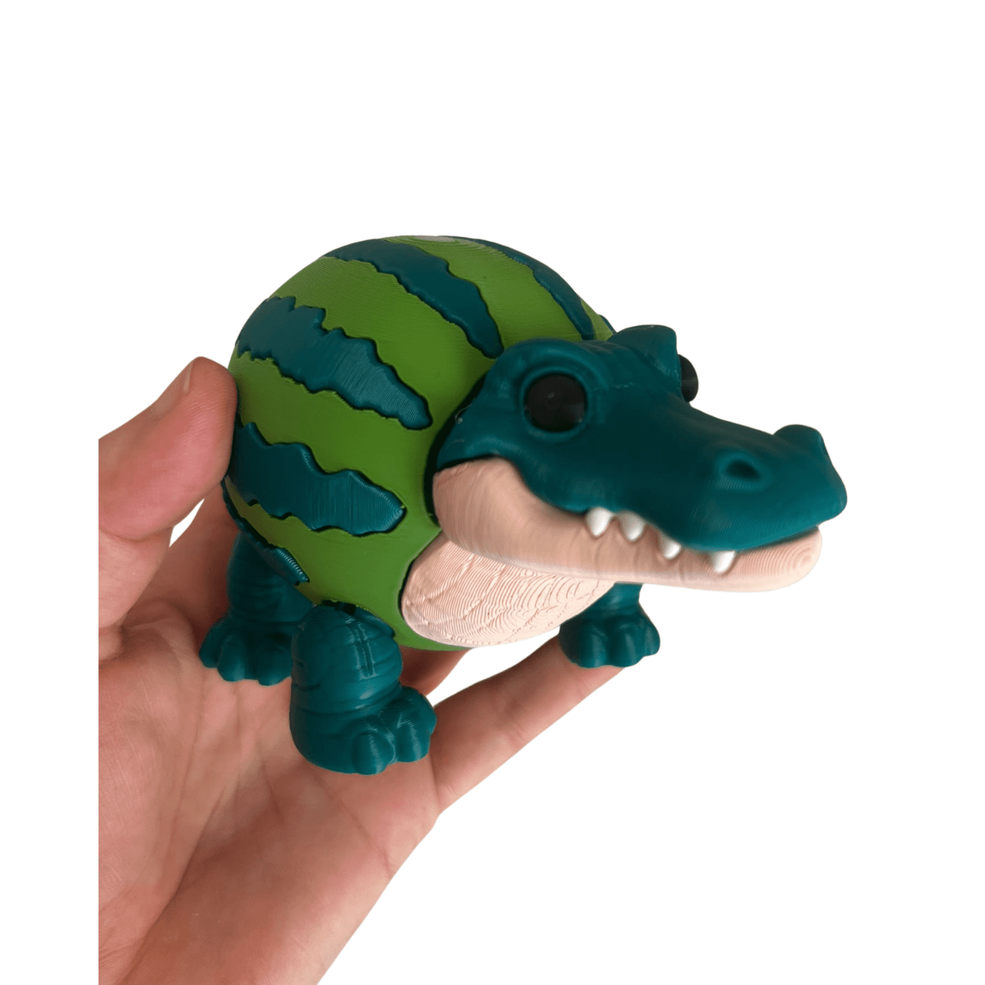 Glorbo Fruttodrillo Figura Articulada Brainrot -Glorbo Fruttodrillo – F - 1