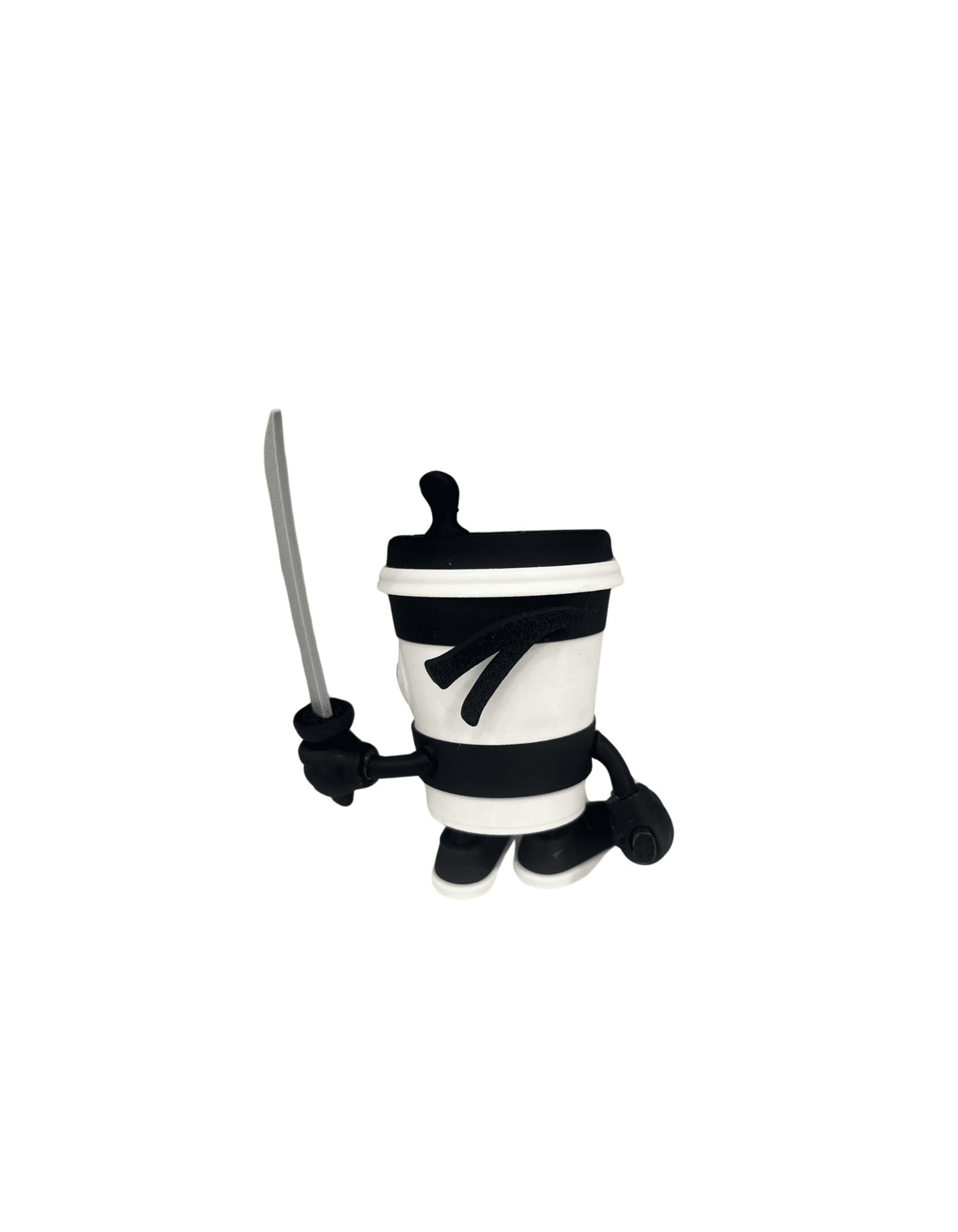 Figura Capuchino asesino , Killer Cappuccino articulado  Hand-Painted 3D - 2