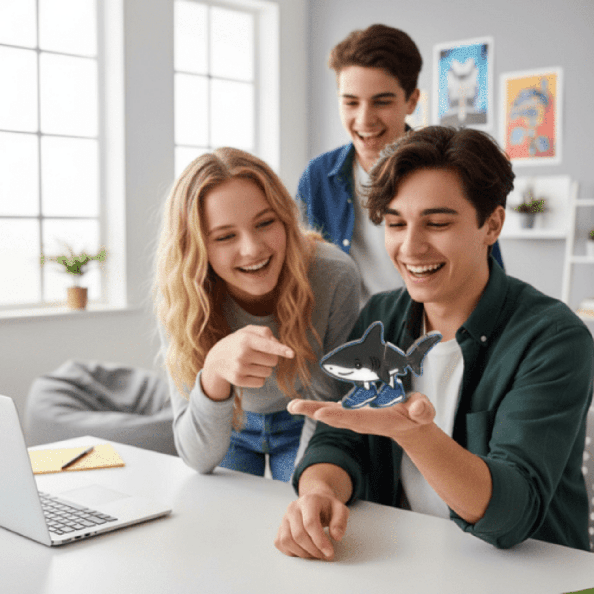 Figura Plana Tralalero Tralala – Brainrot Italiano Viral-Meme Viral Italiano - 5