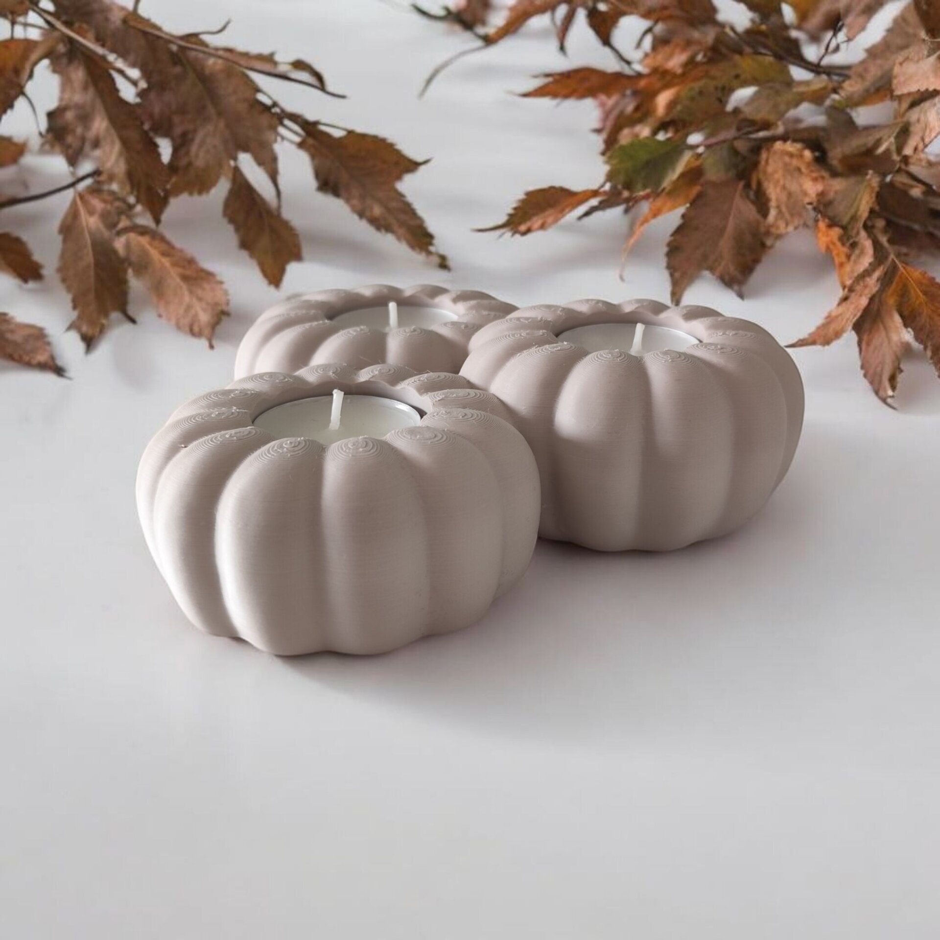 Calabaza 3D – Diseño Elegante y Sostenible en PLA Biodegradable - 3