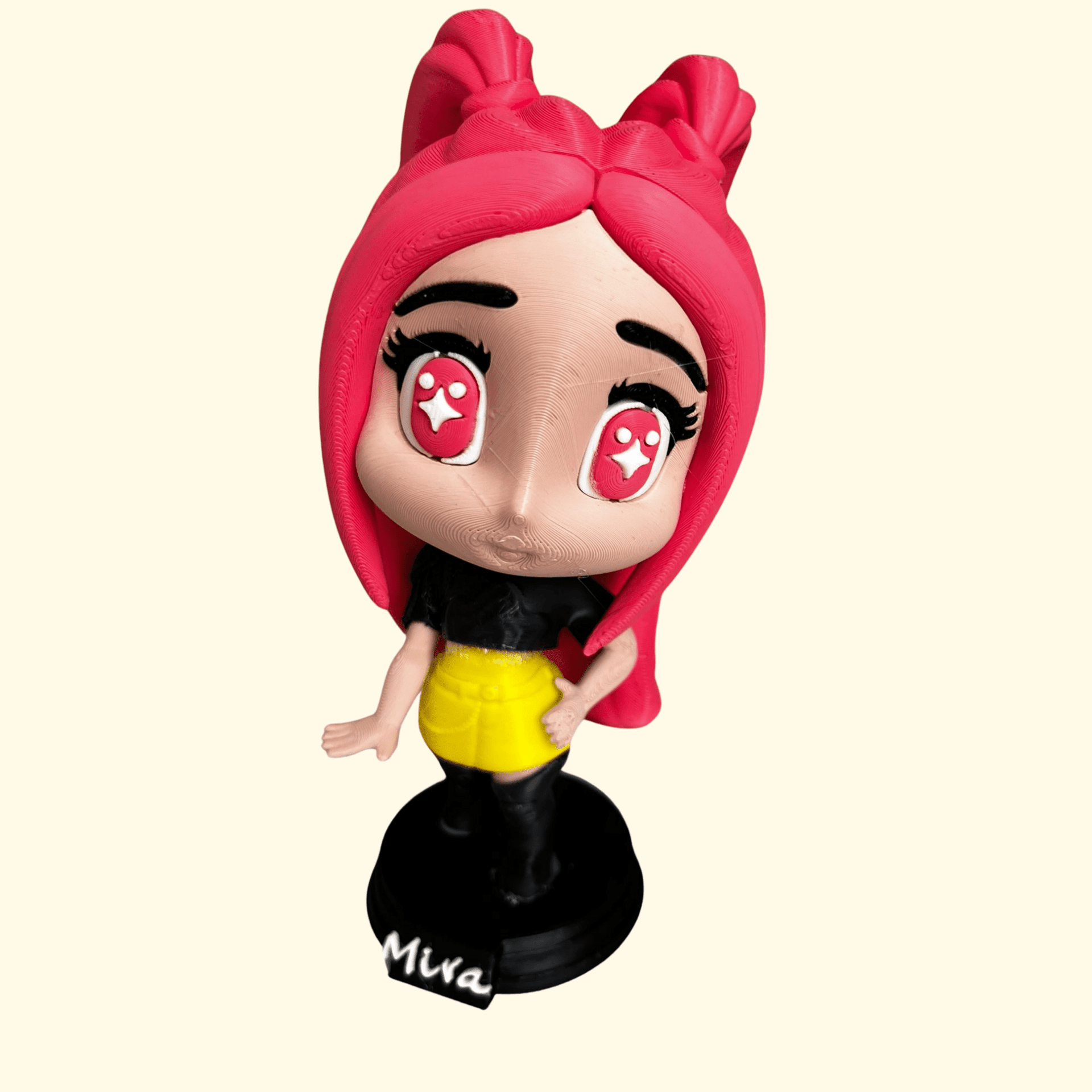 Lote de 3 Figuras 3D – KPOP Demon Hunters (Zoey, Mira y Rumi) | 15 cm | PLA Biod - 4