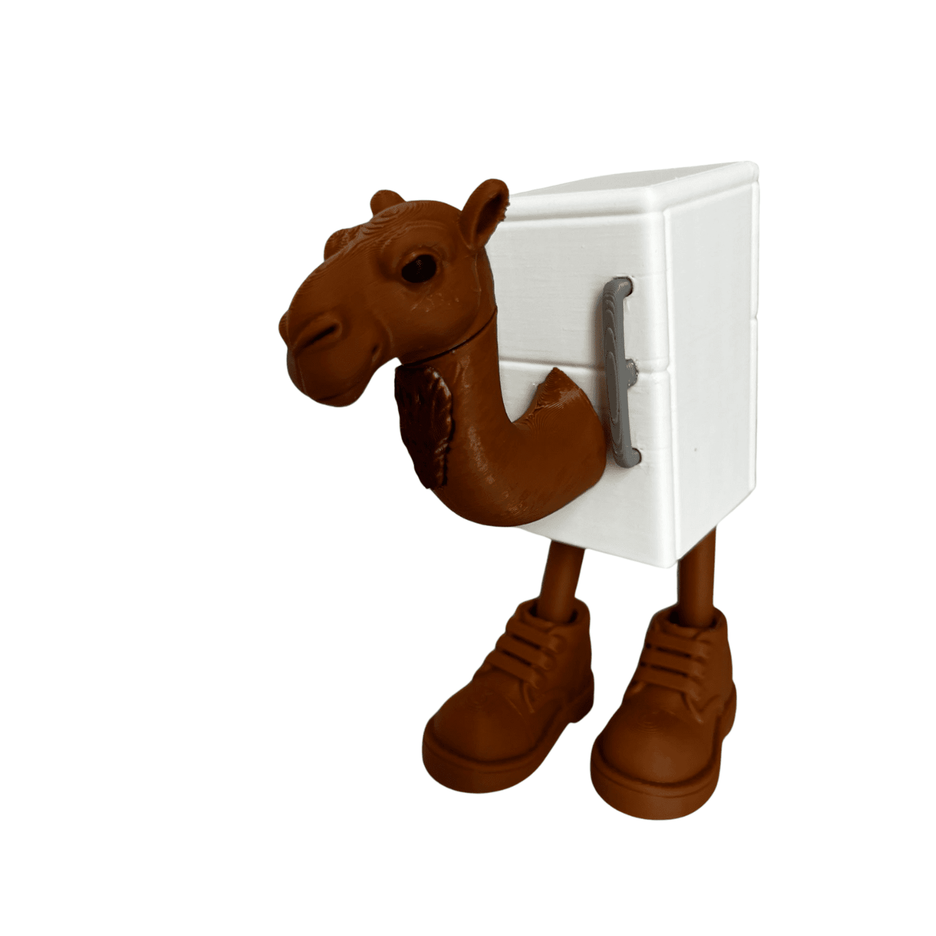 Frigo Camelo – Figura Articulada Brainrot 3D | Meme Random de 14x11x5 cm - 3