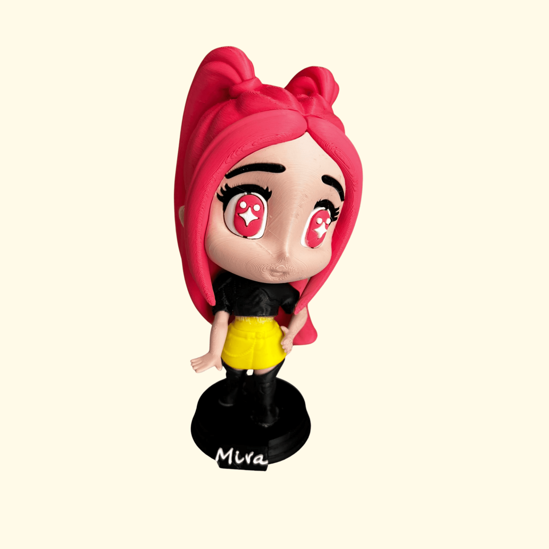 Figura 3D de Mira – KPOP Demon Hunters | 15 cm | Impresa en PLA Biodegradable - 1