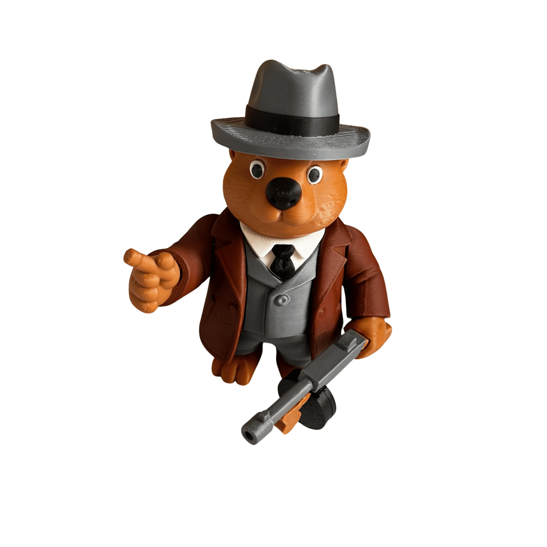 Bobrito Bandito Brainrot Articulated Figure – Collectible Toy 13x11x6 cm - 4
