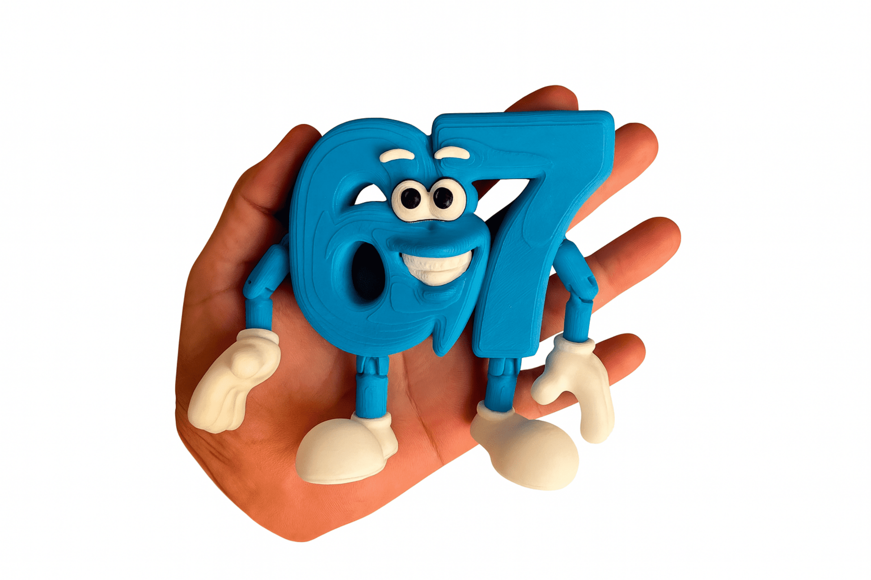 Figura Brainrot 67 Six Seven meme Roblox Brainrot Viral TikTok – Hecha en PLA Bi - 2