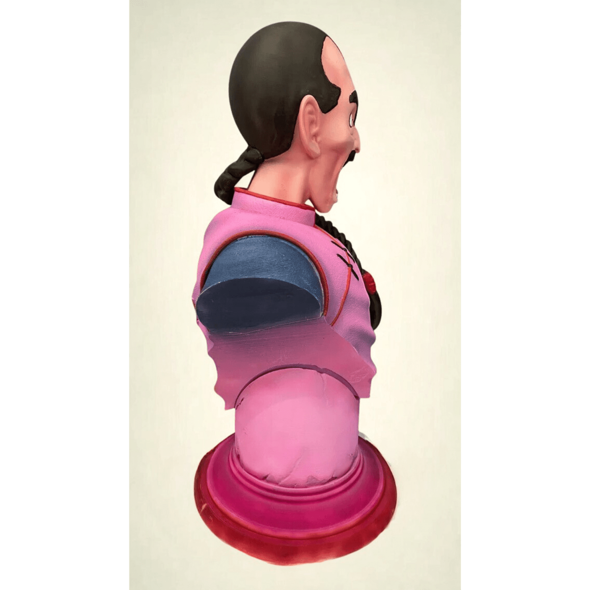 Busto Tao Pai Pai Dragon Ball – Escultura 3D de 48 cm Pintado a Mano para Fans - 5