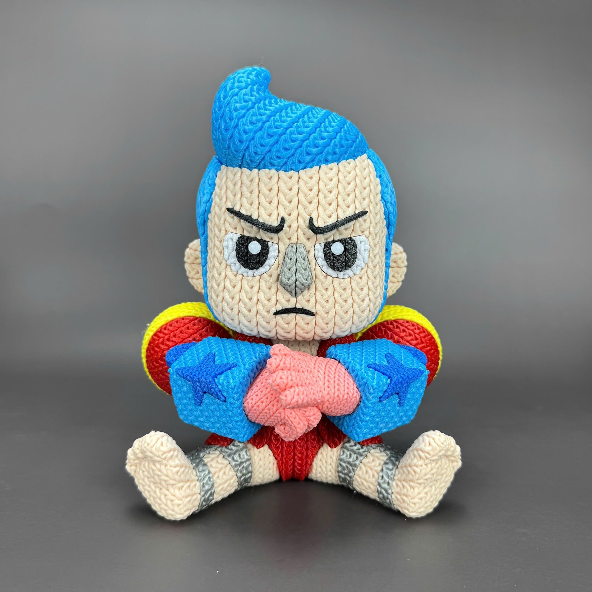 Franky One Piece – Figura 3D estilo crochet | Coleccionable de anime - 4