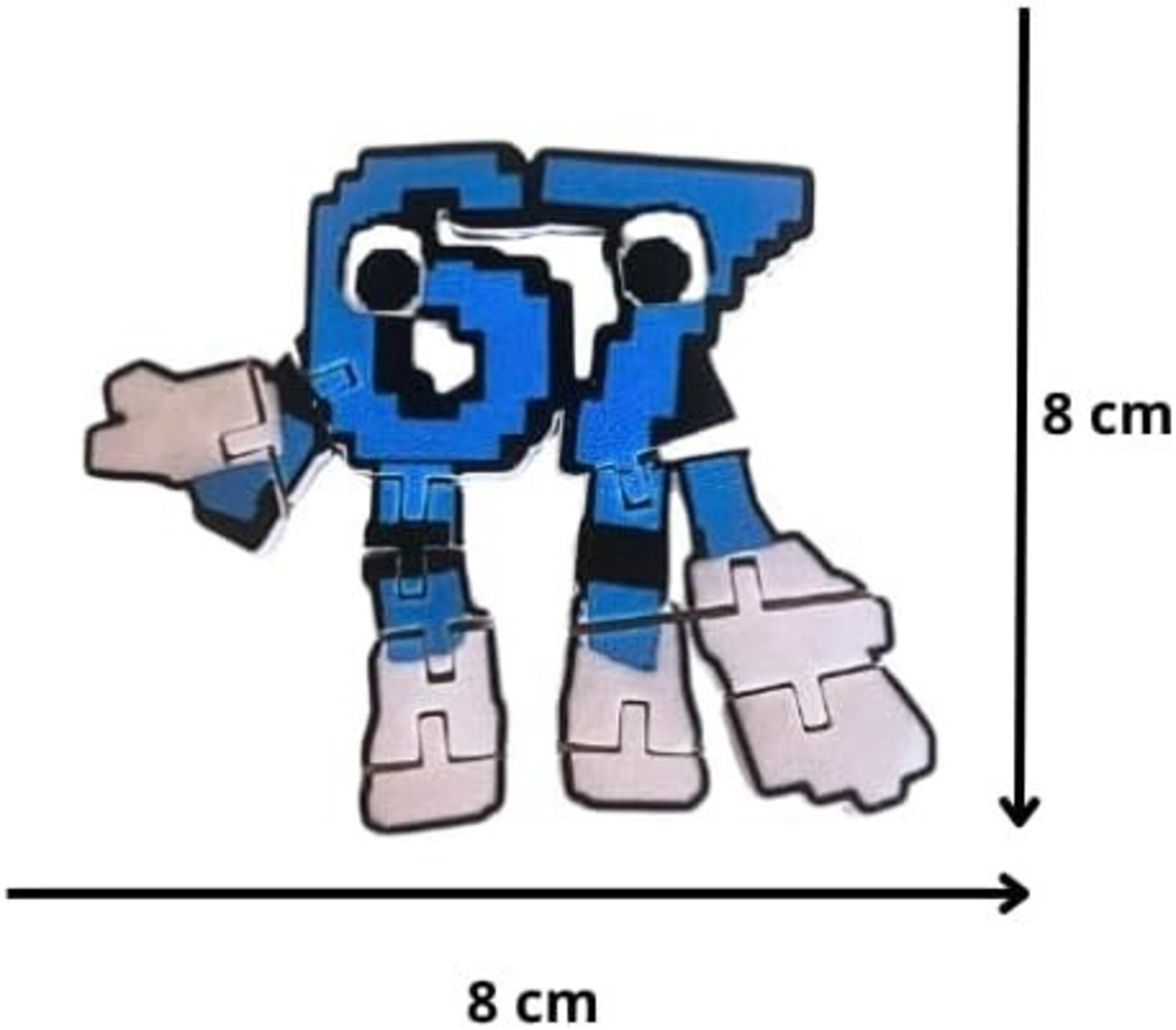 Figura Six Seven Brainrot 67 – Figura Plana- Viral-Meme Viral Brainrot Italiano - 2