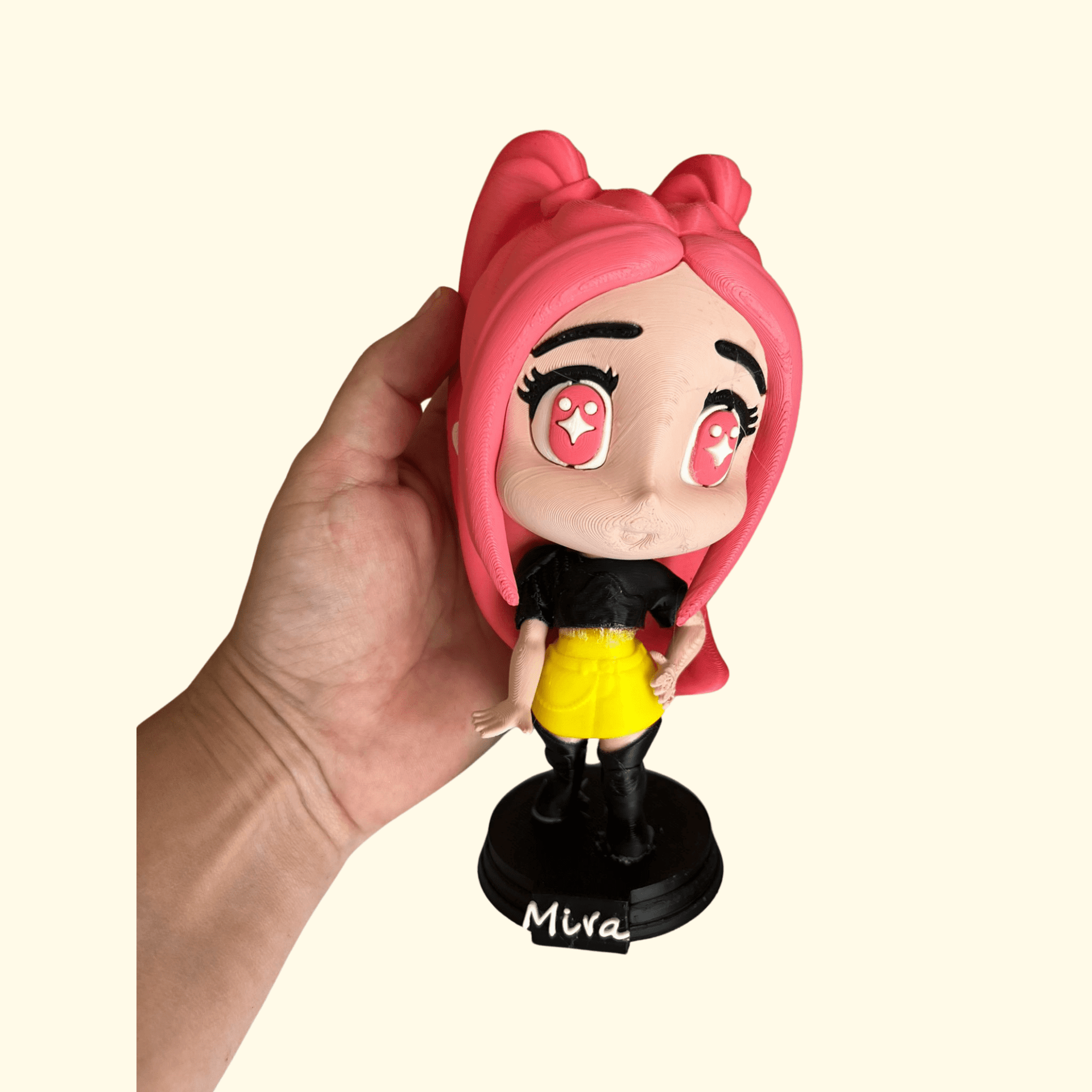 Figura 3D de Mira – KPOP Demon Hunters | 15 cm | Impresa en PLA Biodegradable - 4