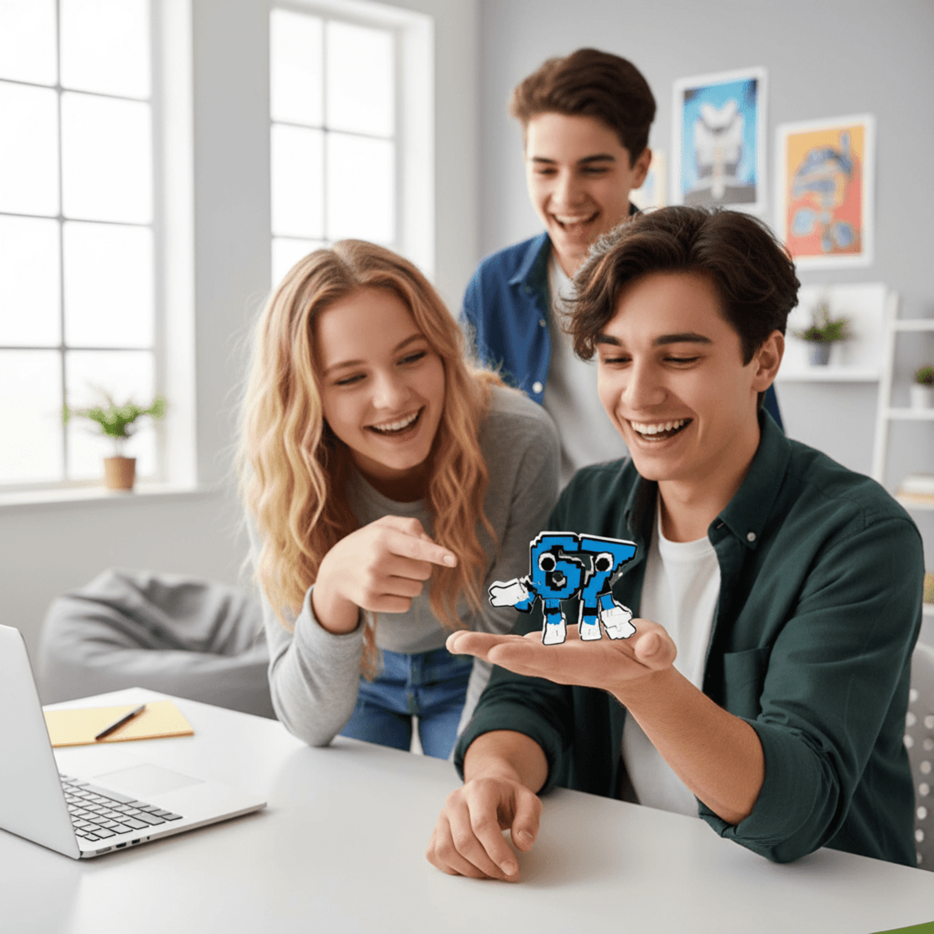 Figura Plana Six Seven Steal a Brainrot 8x8x1 cm - 4