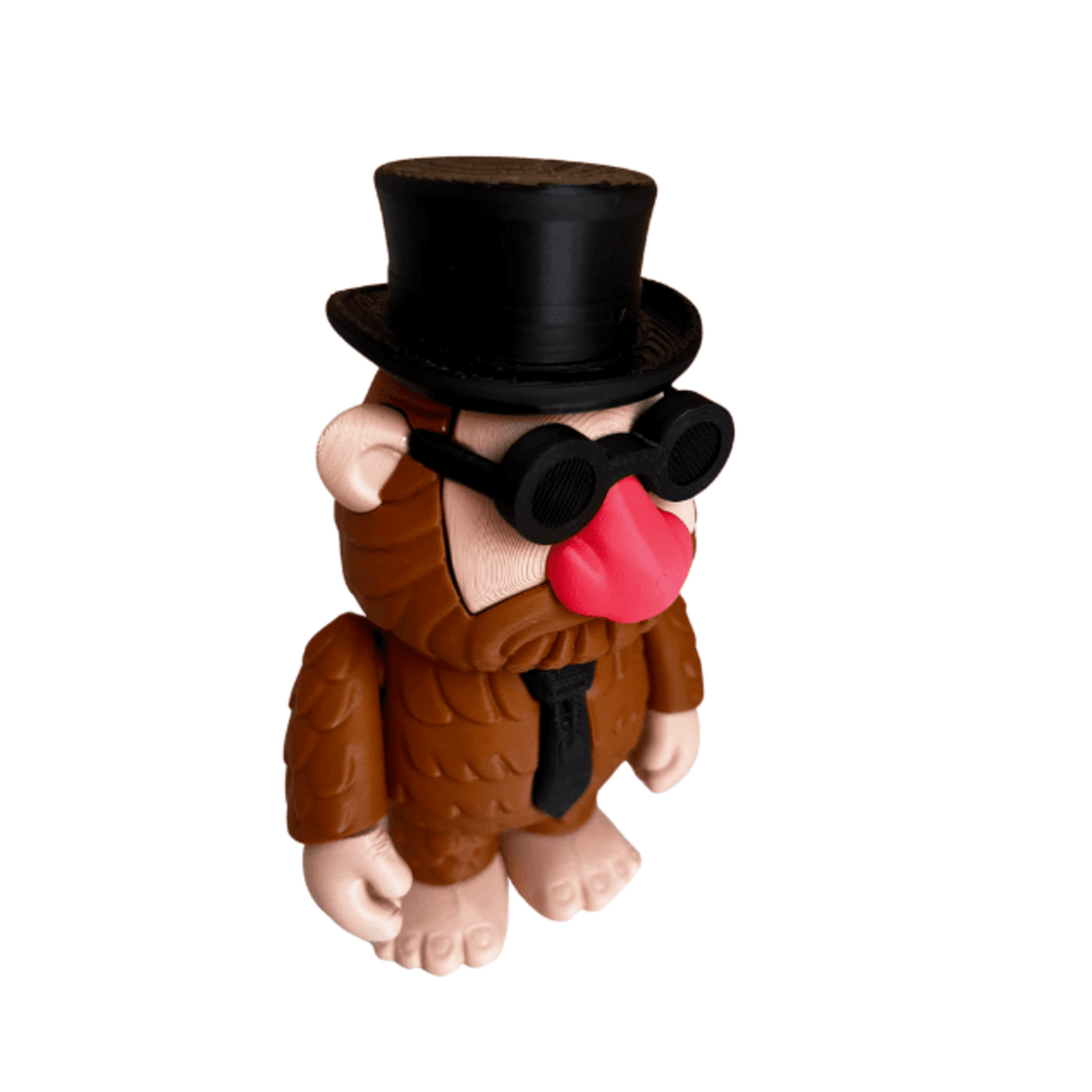 Figura Mateo Brainrot – Figura Viral 14x5x9 cm Fabricada en PLA– Decoración Meme - 3