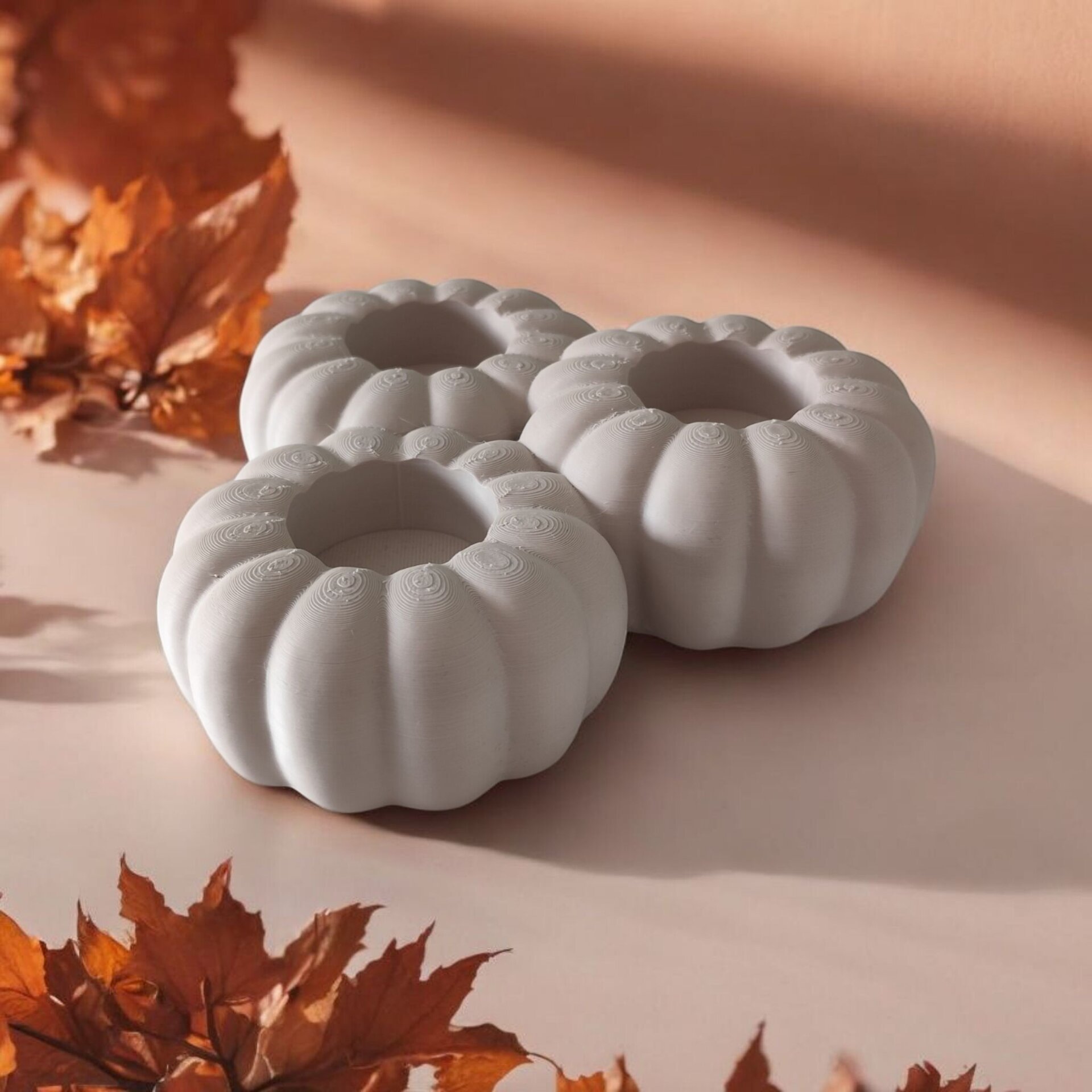 Calabaza 3D – Diseño Elegante y Sostenible en PLA Biodegradable - 5
