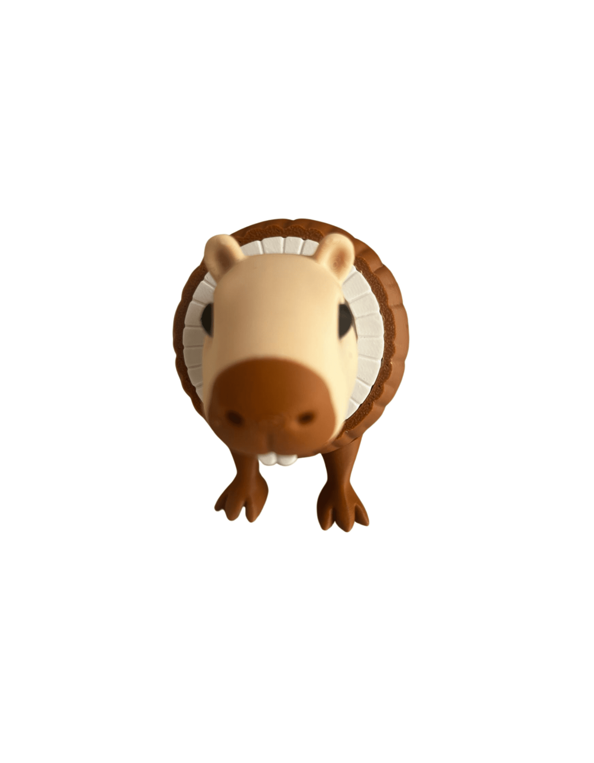 Figura Capibara Luliloli humor Brainrot articulada - 4