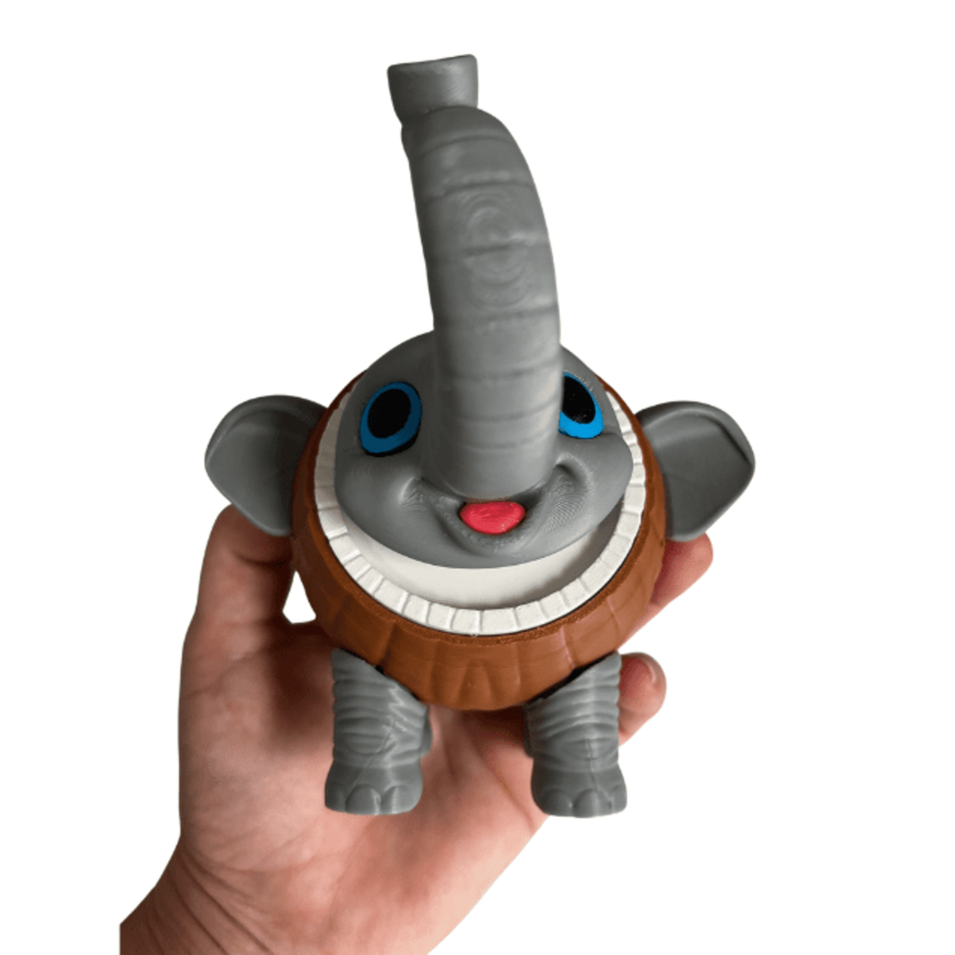 🐘🌀 Figura Articulada Cocofanto (Elefanto) – Edición Brainrot Viral Directamen - 2