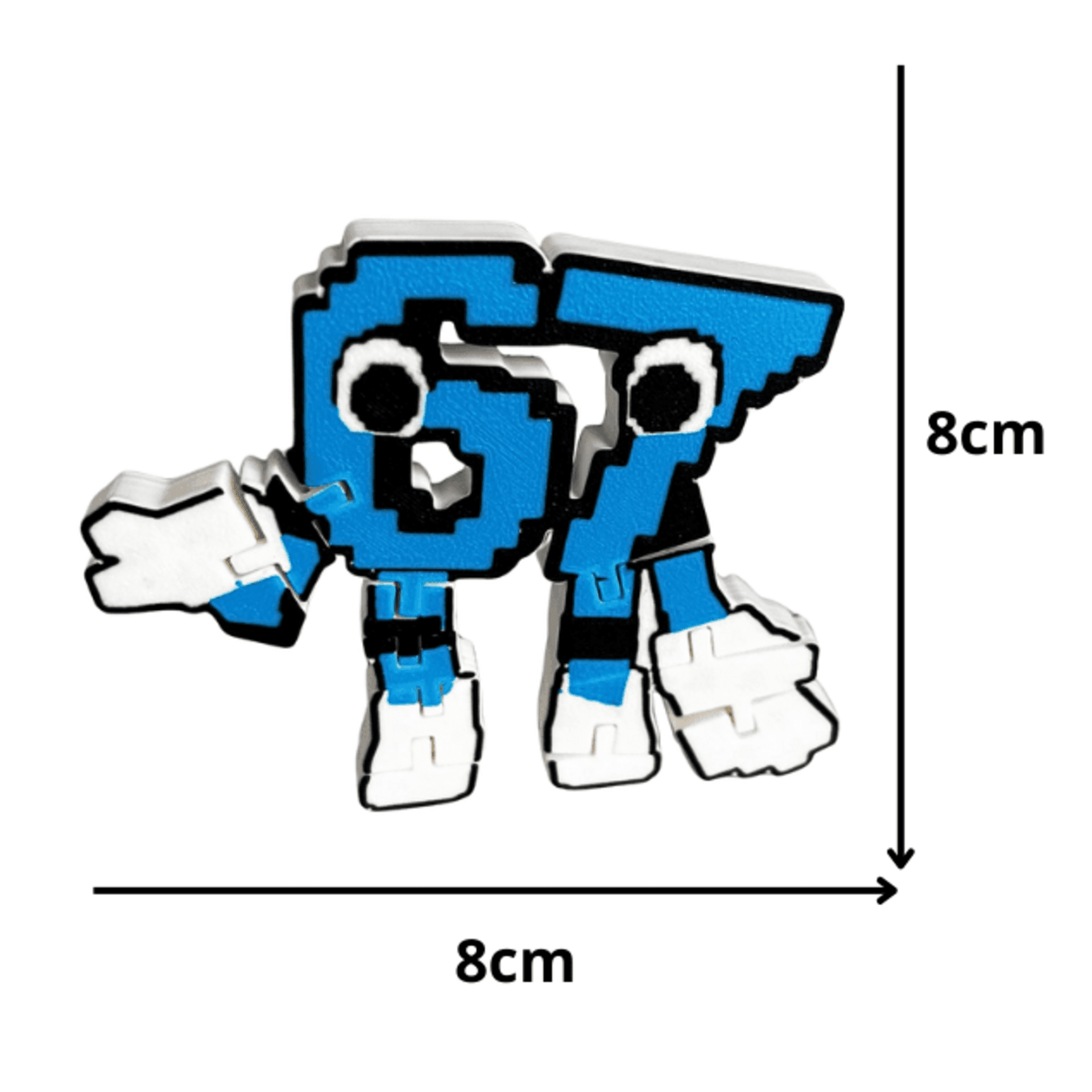 Figura Plana Six Seven Steal a Brainrot 8x8x1 cm - 3